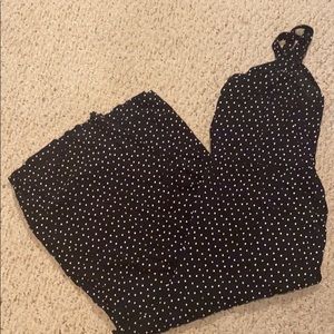 Loft Plus button front wide leg jumpsuit size 18